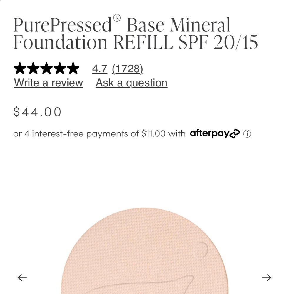 Suntan PurePressed Base Mineral Foundation